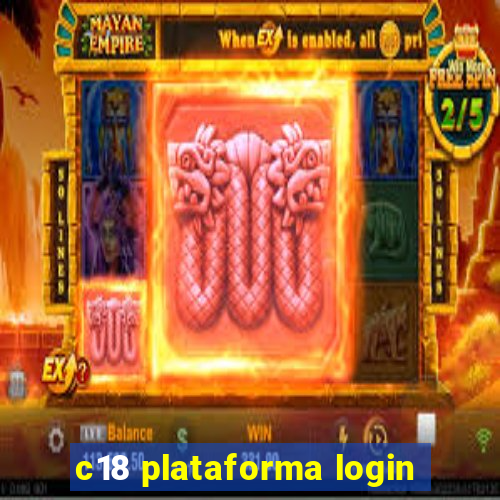 c18 plataforma login